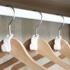 Stackable hanger connection hook, multi-functional stackable clothes hook, home wardrobe storage space hanging hook details Picture